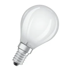 OSRAM LED-dråpepære E14 5,9W 840 matt dimbar| E14 Pærer|Dimbar Led-Pære