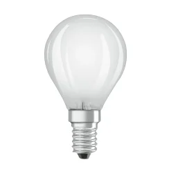 OSRAM LED-dråpepære E14 5,9W 840 matt dimbar| E14 Pærer|Dimbar Led-Pære