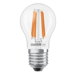 OSRAM LED-filamentpære dråpe E27 1,2W glødetråd 4000K 255lm Outlet