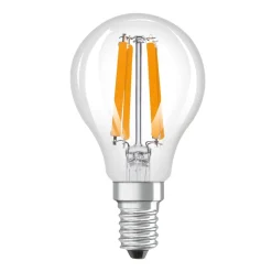 OSRAM LED-filamentpære dråpe E14 1,2W glødetråd 4000K 255lm| E14 Pærer