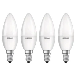 OSRAM LED-mignon E14 Base retro 4,9W 4stk, 2 700 K| E14 Pærer