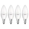 OSRAM LED-mignon E14 Base Retro 4,9W 4-pk, 4 000K| E14 Pærer