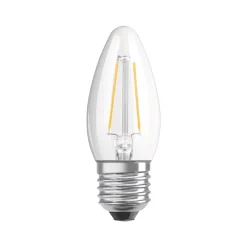 OSRAM LED-mignon E27 4W Classic B 2°700 K klar Hot