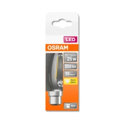 OSRAM LED-mignonpære B22d Classic B 2,5W Outlet