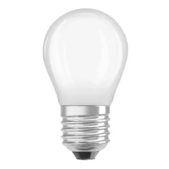 OSRAM LED-pære dråpe E27 1,2W matt 4 000K 255lm| Led-Pærer