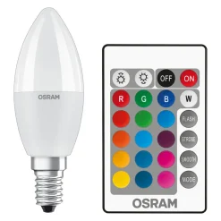 OSRAM LED-pære E14 5,5 W Star+ mignon remote matt| E14 Pærer|Dimbar Led-Pære