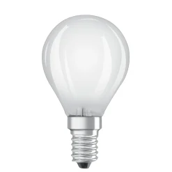 OSRAM LED-pære E14 4W Classic P 2°700 K matt Sale