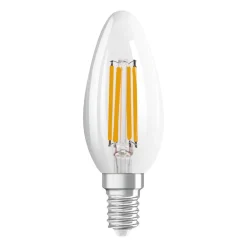 OSRAM LED-pære E14 4W GLOWdim klar| E14 Pærer|Dimbar Led-Pære