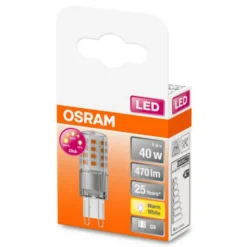 OSRAM LED-pære G9 4W 2700K klar dimbar i 3 trinn| Dimbar Led-Pære|Dimbar Led-Pære