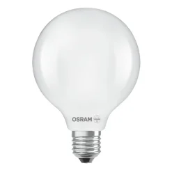 OSRAM LED-pære Globe G125 E27 11,6W matt 4 000K Hot