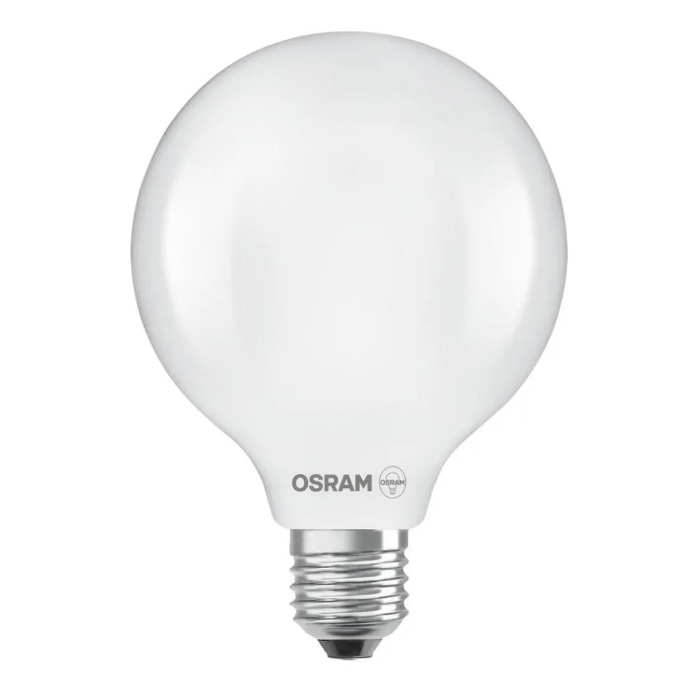OSRAM LED-pære Globe G125 E27 11,6W matt 4 000K Hot