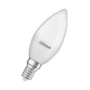 OSRAM LED-pære opal E14 4,9W 827 3-pakning| E14 Pærer
