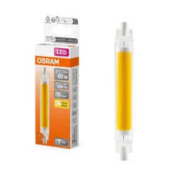 OSRAM LED-pære stang R7s 117,6 mm 8W 827 Slim Line| R7S Pærer