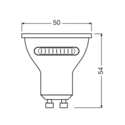 OSRAM LED-reflektor GU10, PAR16, CCT, 4,2 W, 36°, 400 lm| Gu10 Pærer