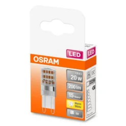 OSRAM LED-stiftpære G9 1,9 W 2 700 K klar| G9 Pærer|Led-Pærer
