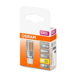 OSRAM LED-stiftpære G9 4,8 W 2 700 K klar| G9 Pærer|Led-Pærer