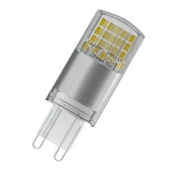 OSRAM LED-stiftpære G9 4,2 W 2 700 K klar 2 stk New
