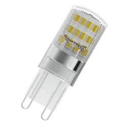OSRAM LED-stiftpære G9 1,9W 2,700K klar 3 enheter| G9 Pærer|Led-Pærer