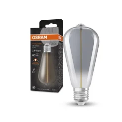 OSRAM Vintage 1906 LED-rustikk E27 2,2W 818 røyk Best