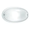 Performance in Lighting Oval Chip utendørs vegglampe i hvit| Vegglamper Utendørs