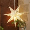 STAR TRADING Papirstjerne, Ø 45 cm, hvit, uten belysning Hot