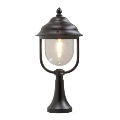 Konstsmide Parma sokkellampe, svart| Sokkellamper