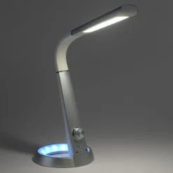 Paul Neuhaus Bill LED-skrivebordslampe, sølv| Kontorbelysning