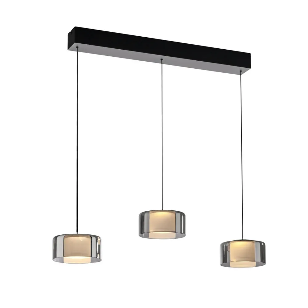Paul Neuhaus LED-hengelampe Rika, 71 cm, glass, dimbar Outlet