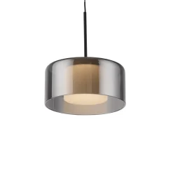 Paul Neuhaus LED-hengelampe Rika, 71 cm, glass, dimbar Outlet