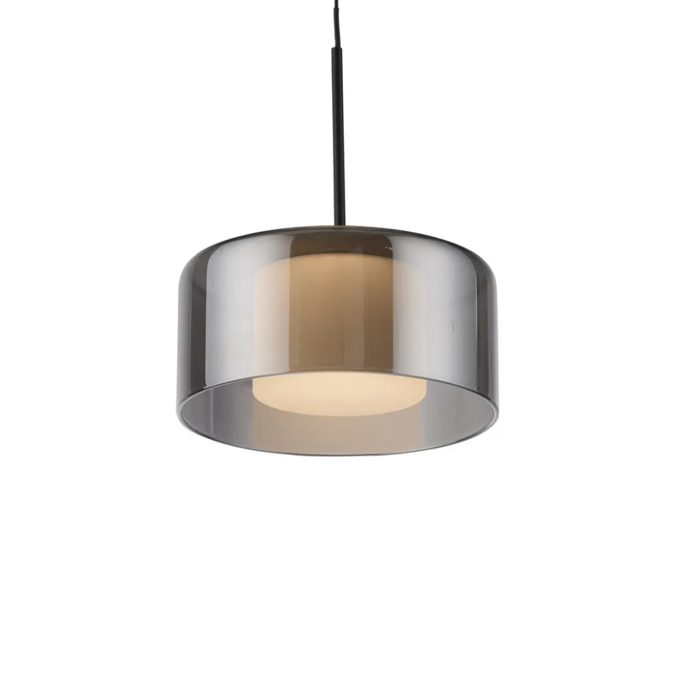 Paul Neuhaus LED-hengelampe Rika, 71 cm, glass, dimbar Outlet