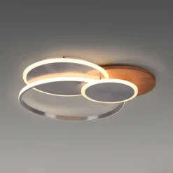 Paul Neuhaus LED-taklampe Palma, tre, CCT, 65 cm, dimbar Online