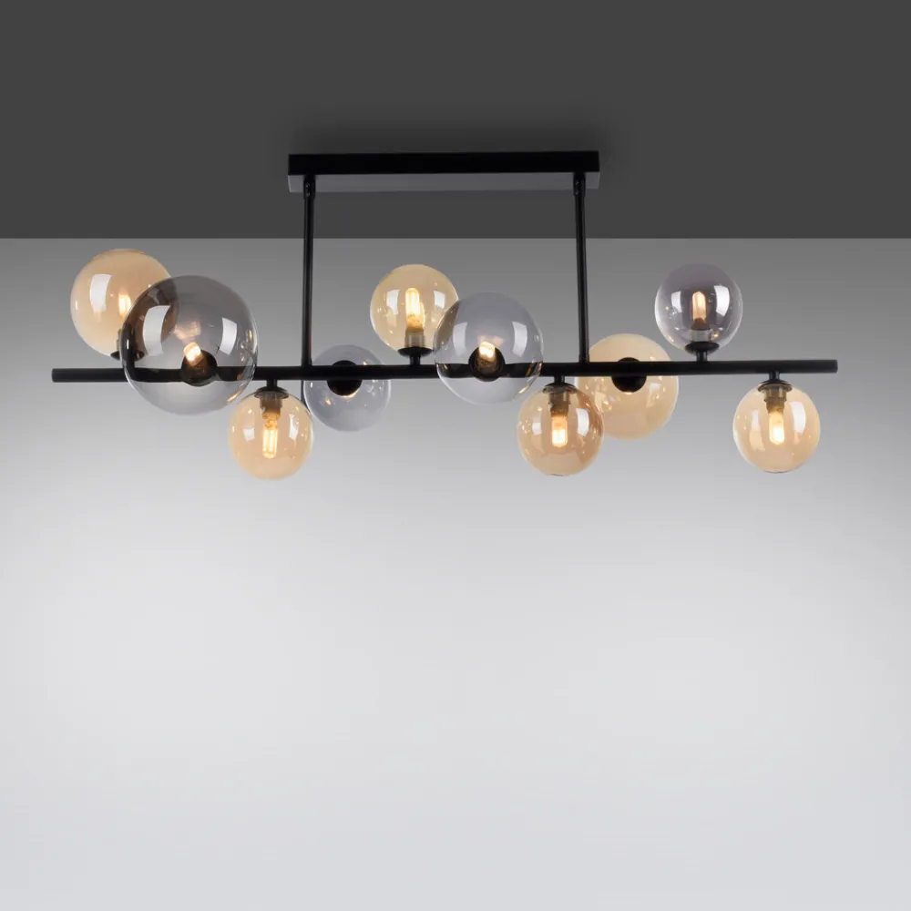 Paul Neuhaus Popsicle taklampe, glass, 85 cm lang, G9 Discount