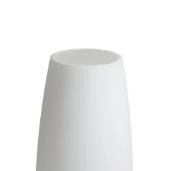 Paul Neuhaus Tyra bordlampe, glass, Ø 10 cm, dimbar, G9