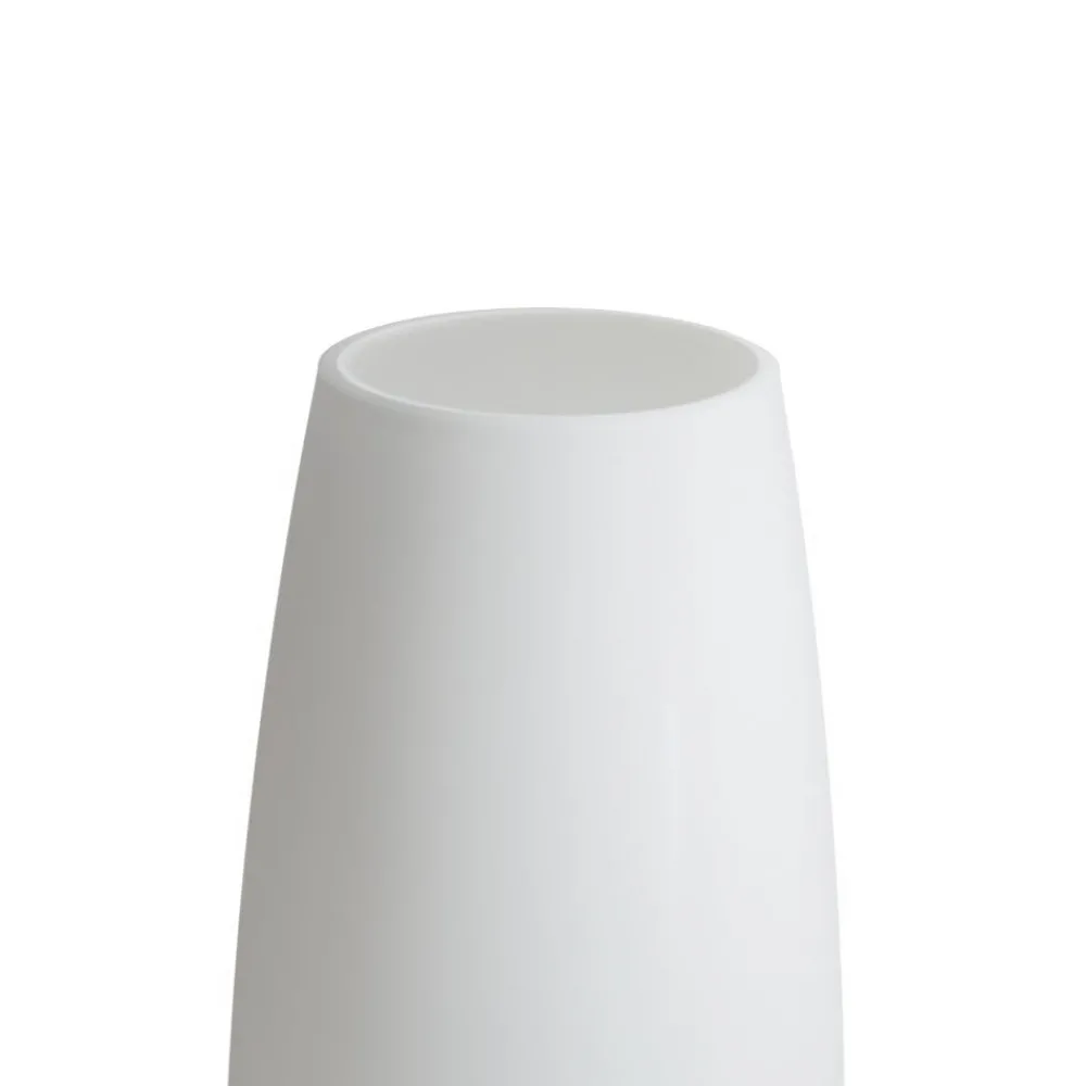 Paul Neuhaus Tyra bordlampe, glass, Ø 10 cm, dimbar, G9