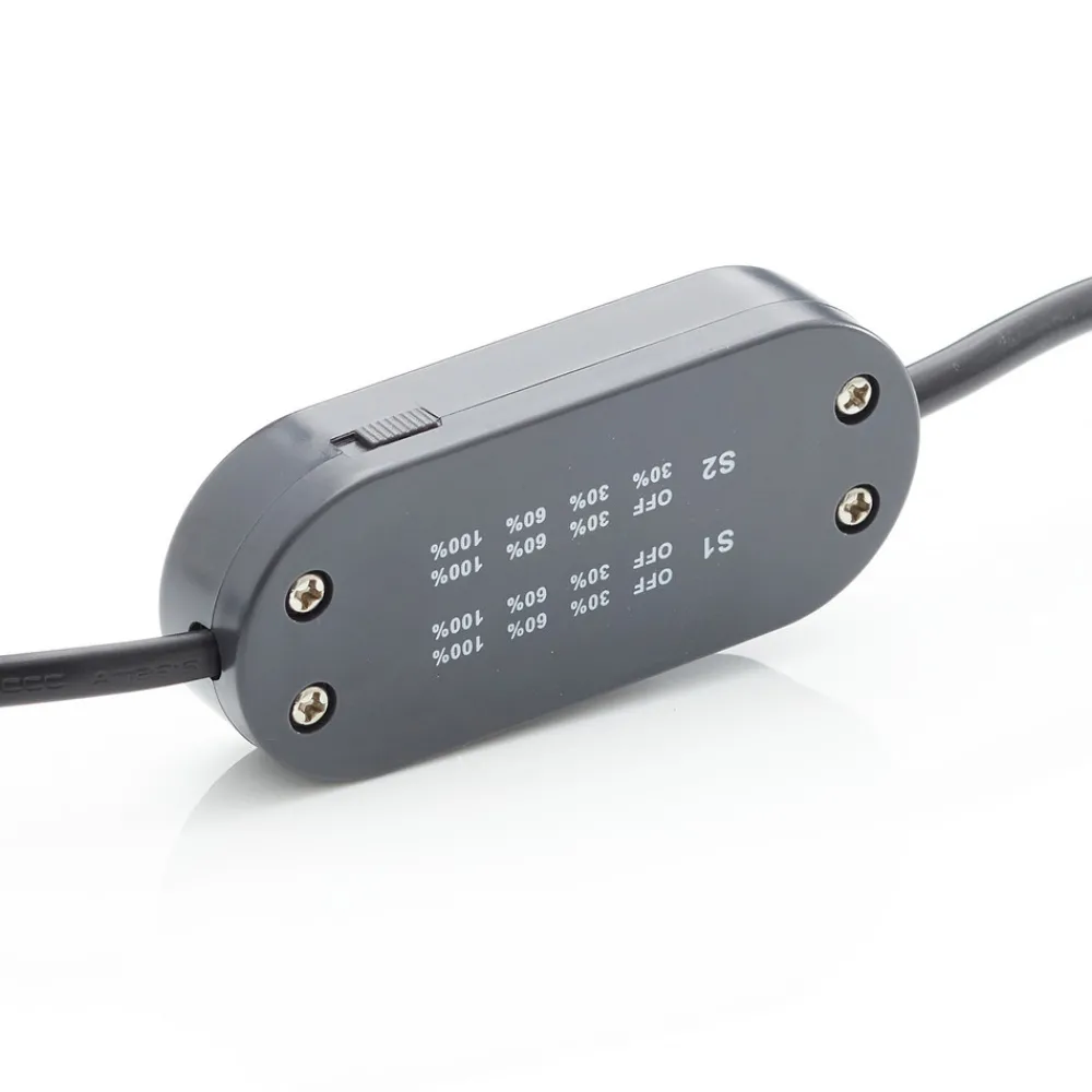 Paul Neuhaus Tyra bordlampe, glass, Ø 10 cm, dimbar, G9