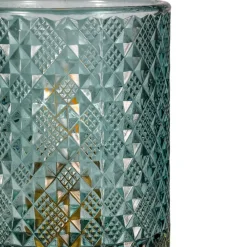 Pauleen Modern Glamour E14-LED turkis metallfot| Dekorasjonsbelysning