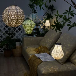 Pauleen Sunshine Dreamer LED-solcellelampe taupe| Terrassebelysning|Solcellelamper