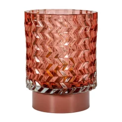 Pauleen Sweet Glamour E14-LED batteri rød metall| Dekorasjonsbelysning