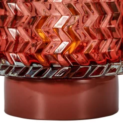 Pauleen Sweet Glamour E14-LED batteri rød metall| Dekorasjonsbelysning