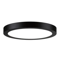 Paulmann Abia LED-panel Ø 30cm 4 000 K svart| Kontorbelysning