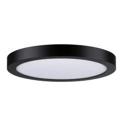Paulmann Abia LED-panel Ø 30cm 4 000 K svart| Kontorbelysning