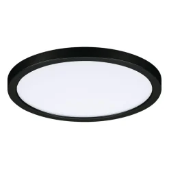 Paulmann Areo LED-panel rund svart 4000K Ø17,5 cm| Downlights