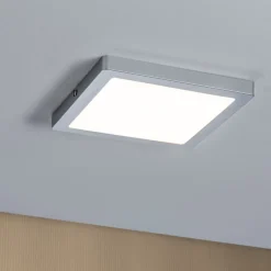 Paulmann Atria taklampe 2 700 K 22x22cm krom| Butikkbelysning