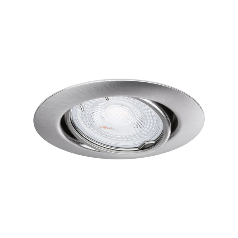 Paulmann Base downlight i 10-er-sett jern New