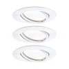 Paulmann Base GU10-downlight 3er-sett, hvit| Downlights