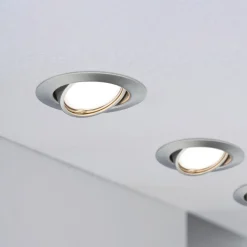 Paulmann Base GU10-downlight 3er-sett, jern Best