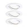 Paulmann Base LED-downlight 3 stk 3-trinn-dim hvit| Downlights