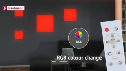 Paulmann Base profil, svart, svart, 2m| Lysstriper