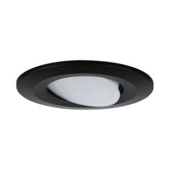 Paulmann Calla svingbar av/på Ø9cm 840 svart 3 stk| Kontorbelysning|Downlights