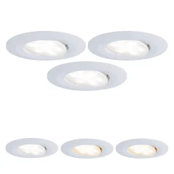 Paulmann Calla svingbar on/off Ø9cm CCT hvit 3| Led-Utendørs|Taklamper Utendørs